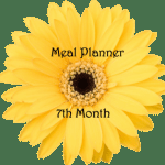Baby Meal Planner - 7th Month