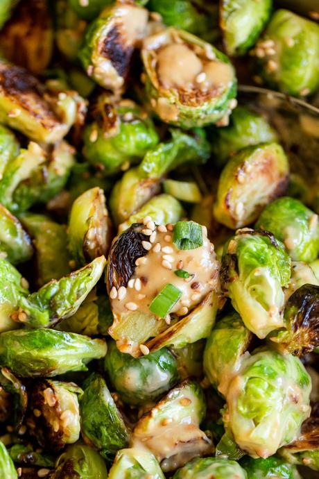 Miso Sesame Brussels Sprouts
