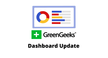 GreenGeeks Dashboard Update: WordPress, Developer Tools and more.