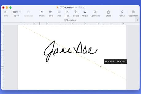 How to insert a signature in Apple Pages How to insert a signature in Apple Pages