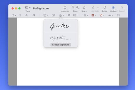 How to insert a signature in Apple Pages How to insert a signature in Apple Pages