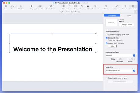 How to use Apple Keynote