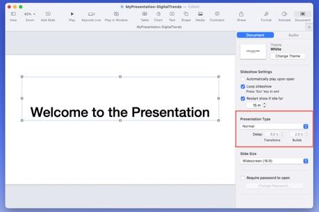 How to use Apple Keynote