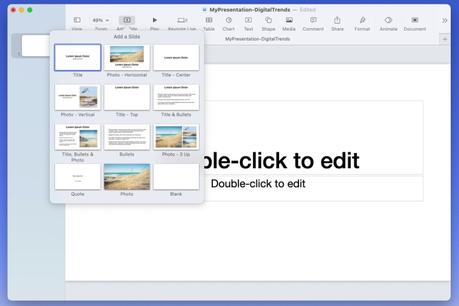 How to use Apple Keynote