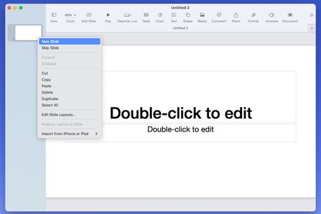 How to use Apple Keynote