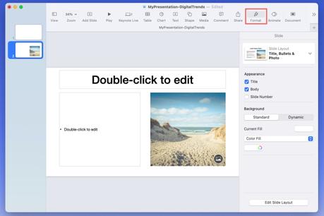 How to use Apple Keynote
