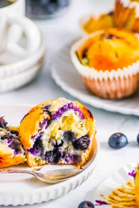 Dairy Free Blueberry Muffins