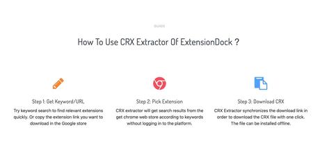 ExtensionDock exports Chrome extension store plug-ins to CRX files for offline installation