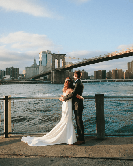 best wedding venues in new york newlyweds by the water