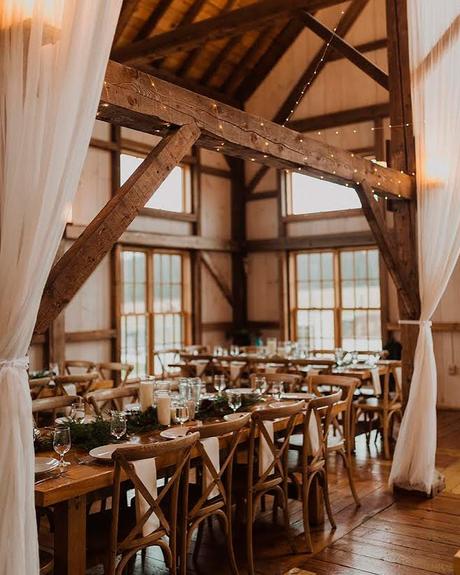 best wedding venues in massachusetts barn indoor
