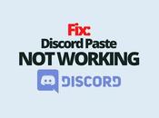 Fix: Discord Paste Working