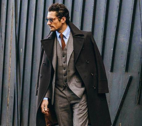 tweed suit for fall and winter season
