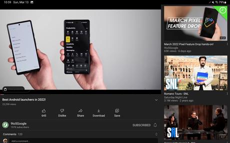 Every Google app with an Android tablet UI [U: Home, Search]