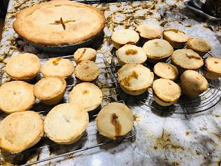 Post-Thanksgiving Pre-Christmas Baking Commences with Mincemeat Pie and Tarts