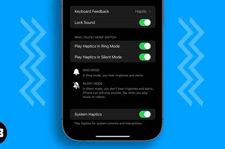 8 Ways to Fix Haptic Feedback Not Working on iPhone 8 Ways to Fix Haptic Feedback Not Working on iPhone