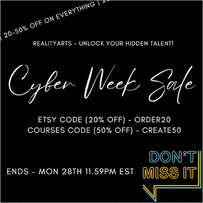 Cyber Week Sale - 50% off ALL Courses & More!!