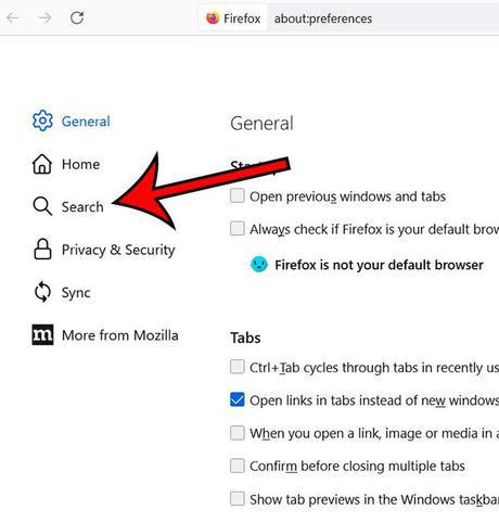 How to make Google the default search engine in Firefox