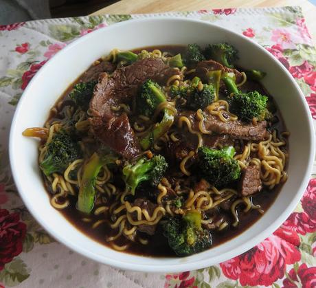 Mongolian Beef & Broccoli with Noodles