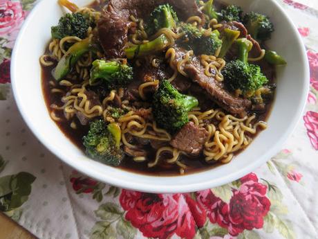 Mongolian Beef & Broccoli with Noodles