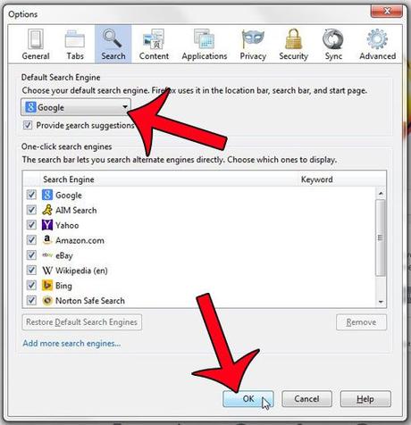 How to change the default search engine in Firefox How to change the default search engine in Firefox