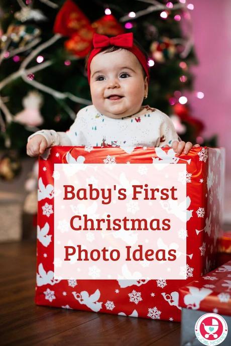These adorable Baby's First Christmas Photo Ideas will ensure that baby's first Christmas season is as memorable as can be! Also makes for super cute Christmas cards!