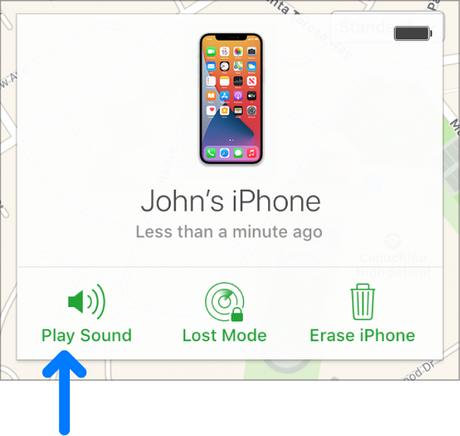 Pinging an iPhone: Steps / How to ping an iPhone