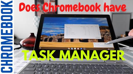 Opening Task Manager on a Chromebook
