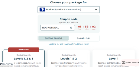 Rocket Languages Pricing