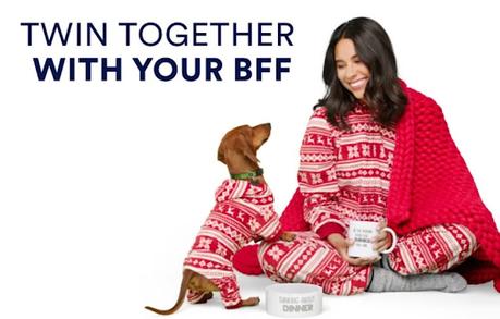 Matching Christmas pjs with your dog Petco
