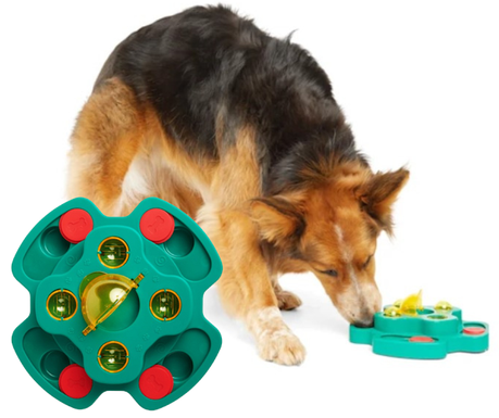 More and Merrier Holiday Puzzle Dog Toy