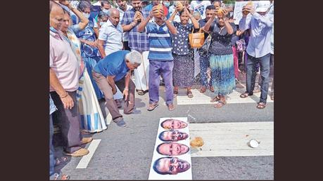 Protest against CBK’s removal