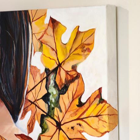 Fall Gratitude | Maple Leaves Art | Plant Mama Collection