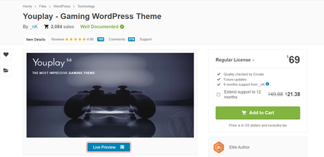 Board Games Club WordPress Themes