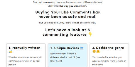 LenosTube Comments: English, Hand Written