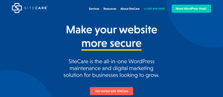 Sitecare WordPress services