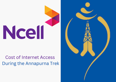 Cost of internet in Ntc and cell
