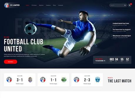 Football And Soccer WordPress Themes