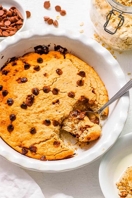 Chocolate Chip Baked Oats