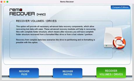 Remo Recover for Mac Pro Edition