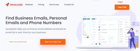 AeroLeads- Best B2B Prospecting Tools 