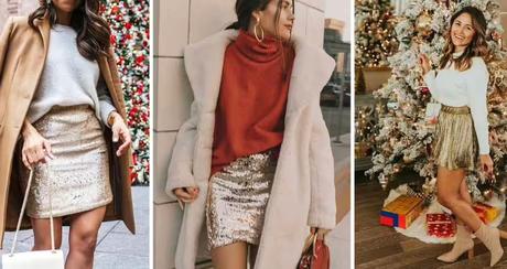 10 outfits with a skirt and a sweater to stay warm in the inns