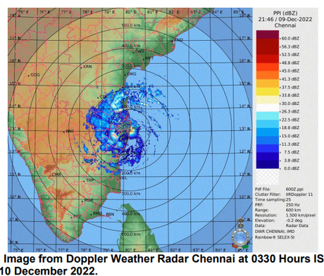 cyclone Mandous makes landfall ! - weakens !! cyclone Mandous makes landfall ! - weakens !!