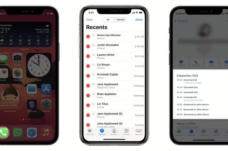 How to view call history on iPhone