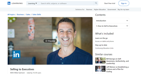 Selling To Executives