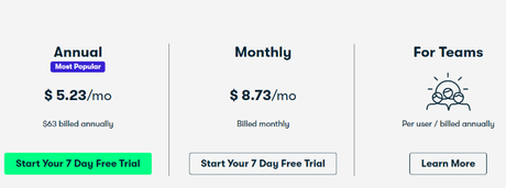 Pricing Skillshare Pricing