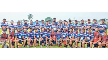 Victorious Air Force rugby team