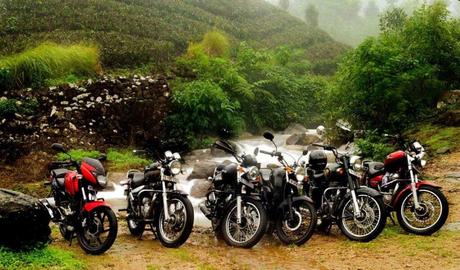 Bike ride in Munnar -Kerala