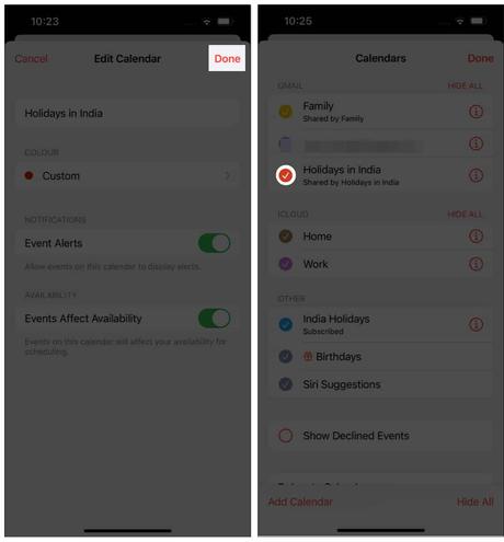 How to Change Calendar Color on iPhone, iPad and Mac