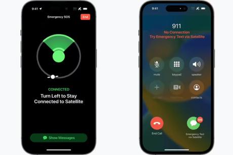 How much will Emergency SOS via satellite on iPhone cost after two years?