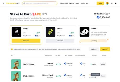 Questions Frequently Asked About the Ape NFT Staking Program